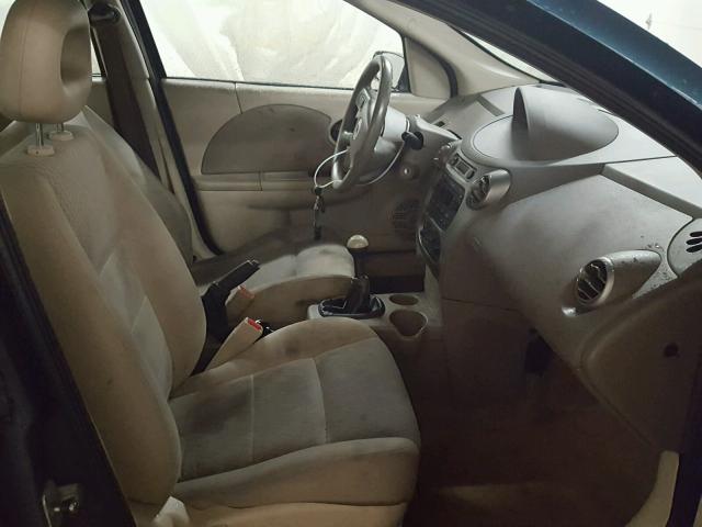 1G8AZ52F25Z170575 - 2005 SATURN ION LEVEL TURQUOISE photo 5