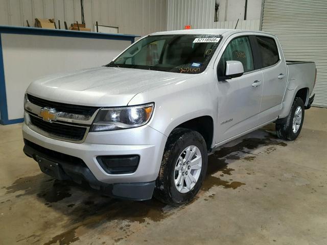 1GCGSCEA1G1202667 - 2016 CHEVROLET COLORADO L SILVER photo 2