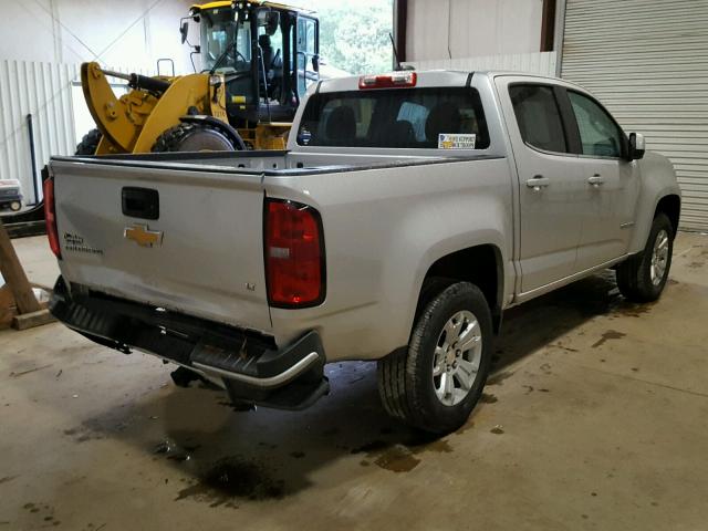1GCGSCEA1G1202667 - 2016 CHEVROLET COLORADO L SILVER photo 4