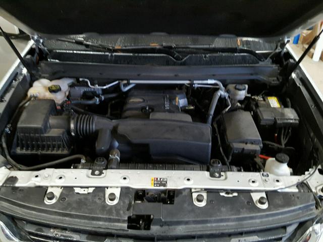 1GCGSCEA1G1202667 - 2016 CHEVROLET COLORADO L SILVER photo 7