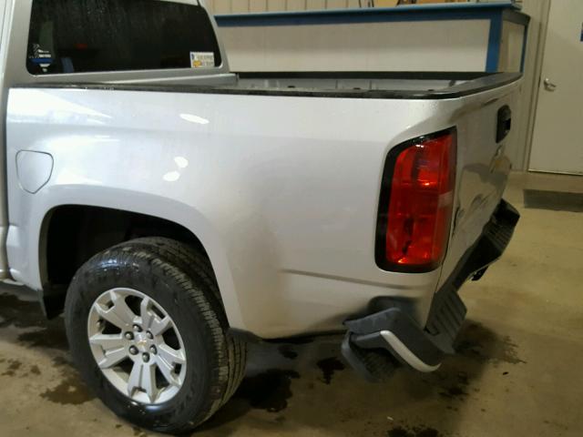 1GCGSCEA1G1202667 - 2016 CHEVROLET COLORADO L SILVER photo 9