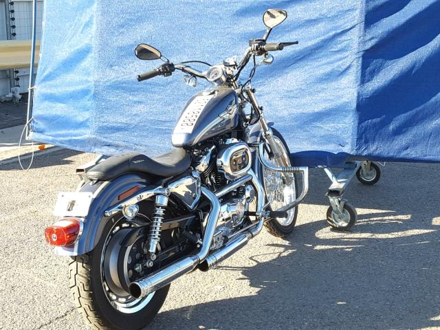 1HD1CGP153K406799 - 2003 HARLEY-DAVIDSON XL1200 C BLUE photo 4