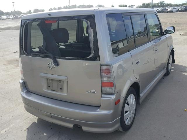 JTLKT324964102159 - 2006 TOYOTA SCION XB Boz foto 4
