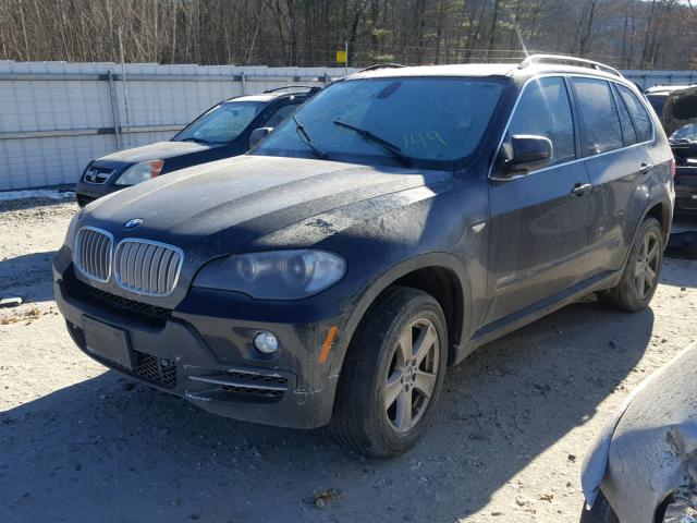 5UXFE83529L309187 - 2009 BMW X5 XDRIVE4 BLACK photo 2