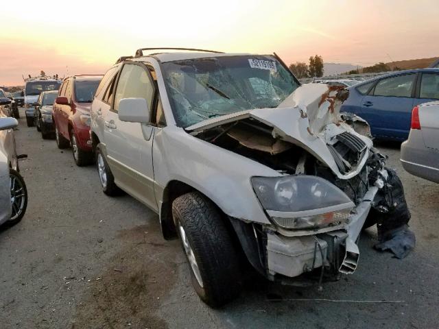 JT6HF10U9X0069734 - 1999 LEXUS RX 300 WHITE photo 1