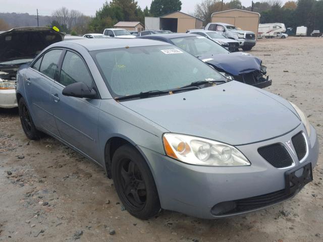 1G2ZF58B774161039 - 2007 PONTIAC G6 VALUE L GRAY photo 1