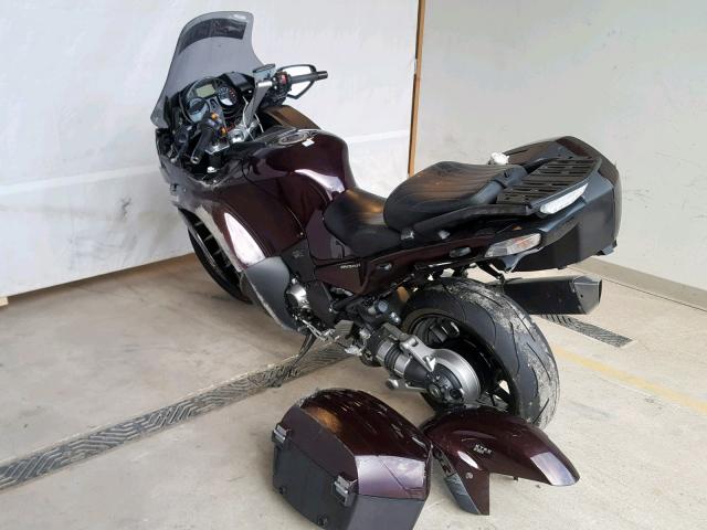 JKBZGNC14CA013794 - 2012 KAWASAKI ZG1400 C BURGUNDY photo 3