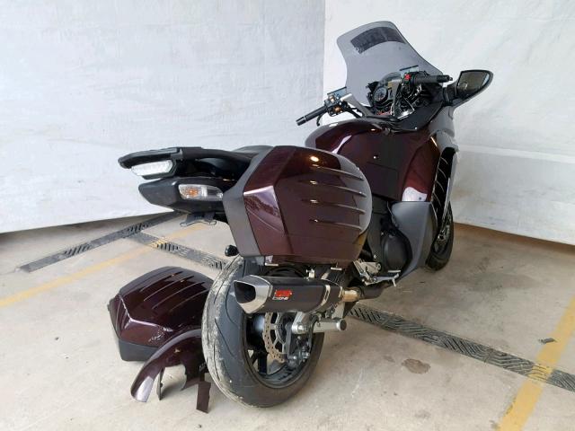 JKBZGNC14CA013794 - 2012 KAWASAKI ZG1400 C BURGUNDY photo 4