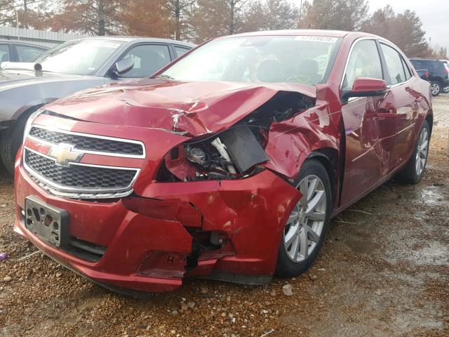 1G11E5SA6DF167712 - 2013 CHEVROLET MALIBU 2LT RED photo 2