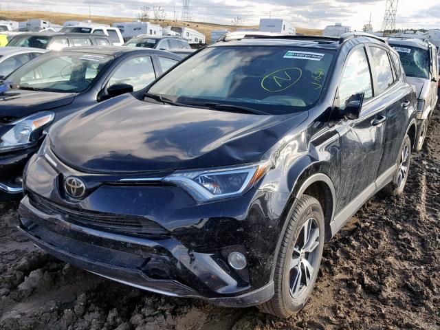 2T3RFREV5JW802894 - 2018 TOYOTA RAV4 ADVEN BLACK photo 2