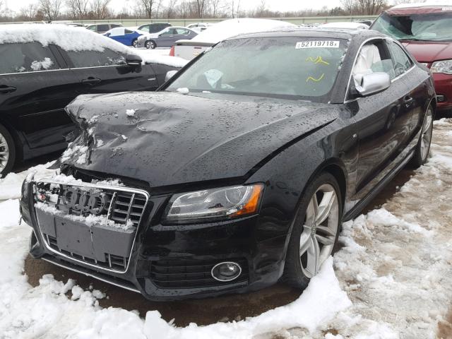 WAUVVAFR4BA059646 - 2011 AUDI S5 PRESTIG BLACK photo 2