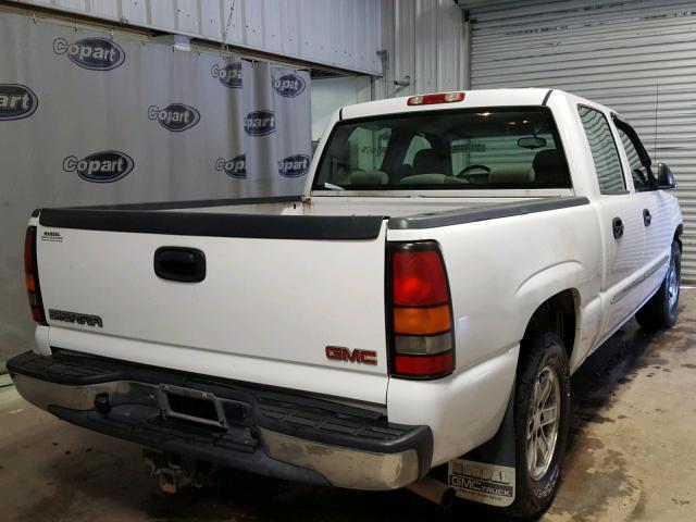 2GTEC13V361201107 - 2006 GMC NEW SIERRA WHITE photo 4