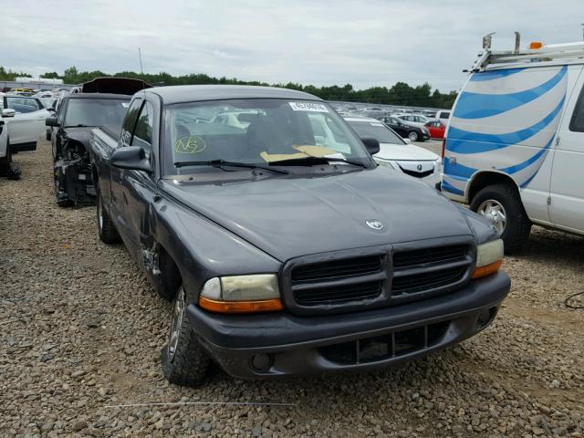 1B7GL32X82S621270 - 2002 DODGE DAKOTA SPO CHARCOAL photo 1