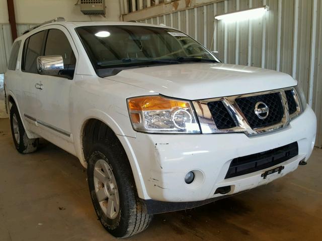 5N1AA0NC1AN603642 - 2010 NISSAN ARMADA SE WHITE photo 1