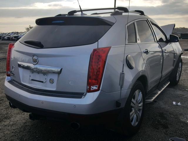 3GYFNDEY4AS622641 - 2010 CADILLAC SRX LUXURY SILVER photo 4