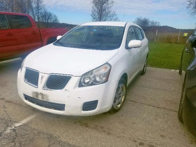 5Y2SP67809Z430445 - 2009 PONTIAC VIBE WHITE photo 2