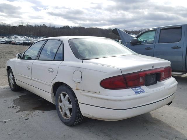 2G4WB55K921158223 - 2002 BUICK REGAL LS WHITE photo 3