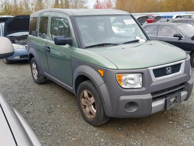 5J6YH28593L034300 - 2003 HONDA ELEMENT EX GREEN photo 1