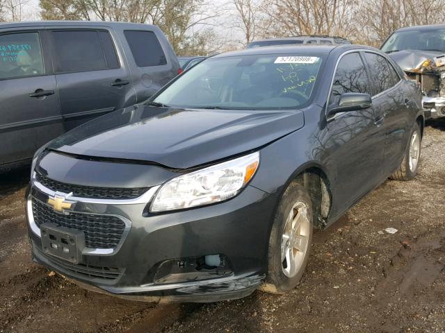 1G11C5SLXEF188751 - 2014 CHEVROLET MALIBU 1LT GRAY photo 2