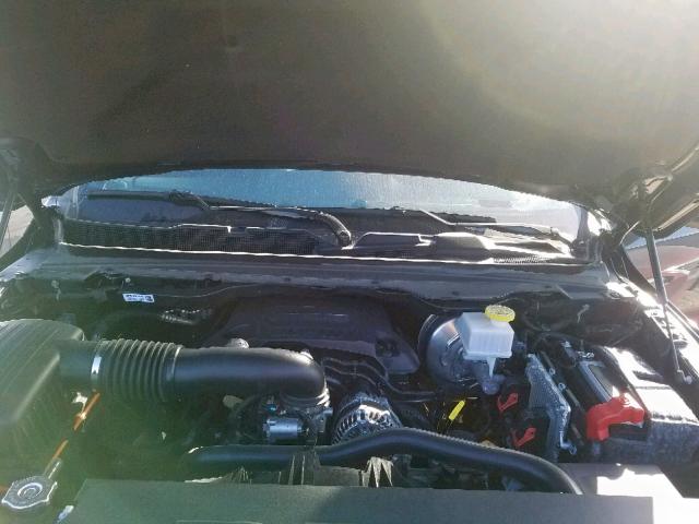 1C6SRFLT9KN839116 - 2019 RAM 1500 REBEL ნაცრისფერი ფოტო 7