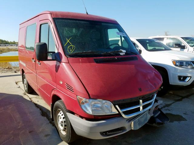 WD0PD144855784869 - 2005 DODGE SPRINTER 2 RED photo 1