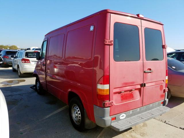 WD0PD144855784869 - 2005 DODGE SPRINTER 2 RED photo 3