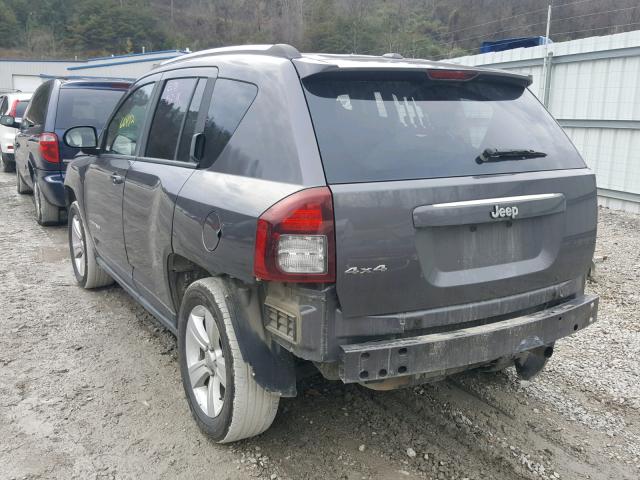 1C4NJDBB8GD640016 - 2016 JEEP COMPASS SP 灰色 照片 3