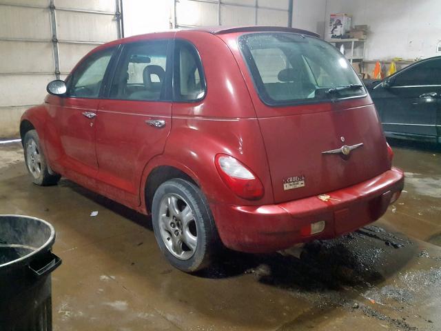 3A4FY48B47T533816 - 2007 CHRYSLER PT CRUISER RED photo 3