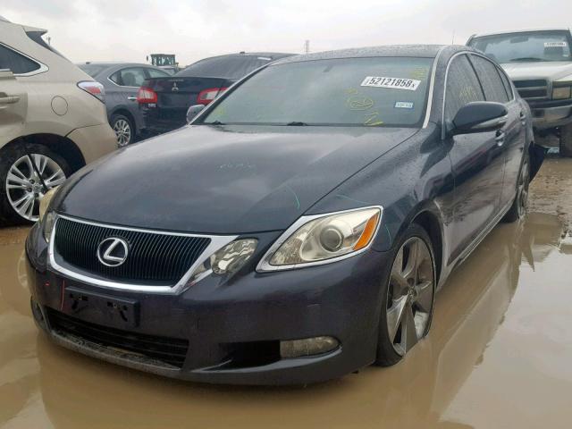 JTHBL96S985002565 - 2008 LEXUS GS 460 BLACK photo 2