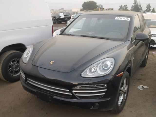 WP1AF2A28ELA82448 - 2014 PORSCHE CAYENNE BLACK photo 2