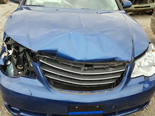 1C3BC5ED7AN147613 - 2010 CHRYSLER SEBRING TO BLUE photo 7