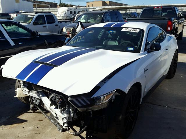 1FA6P8JZ3G5523145 - 2016 FORD MUSTANG SH WHITE photo 2
