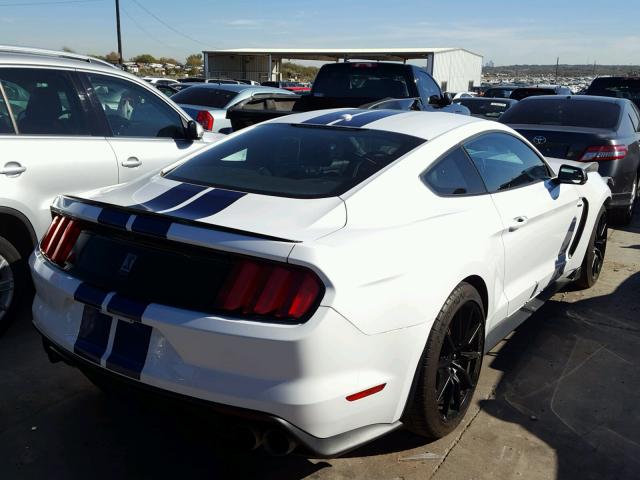 1FA6P8JZ3G5523145 - 2016 FORD MUSTANG SH WHITE photo 4