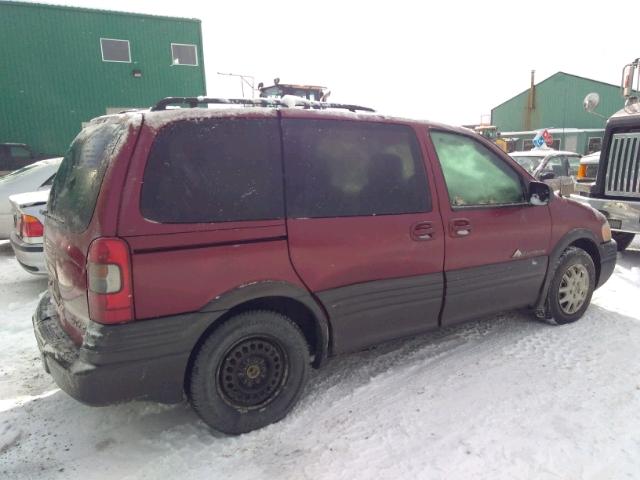 1GMDU03E44D257721 - 2004 PONTIAC MONTANA RED photo 4