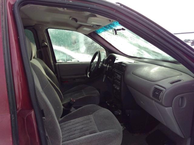 1GMDU03E44D257721 - 2004 PONTIAC MONTANA RED photo 5