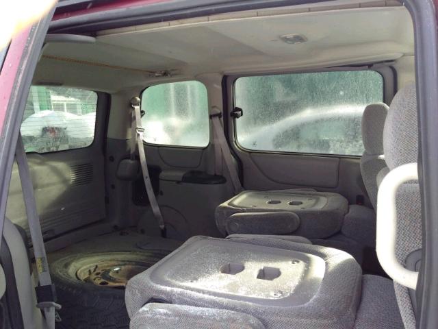 1GMDU03E44D257721 - 2004 PONTIAC MONTANA RED photo 6