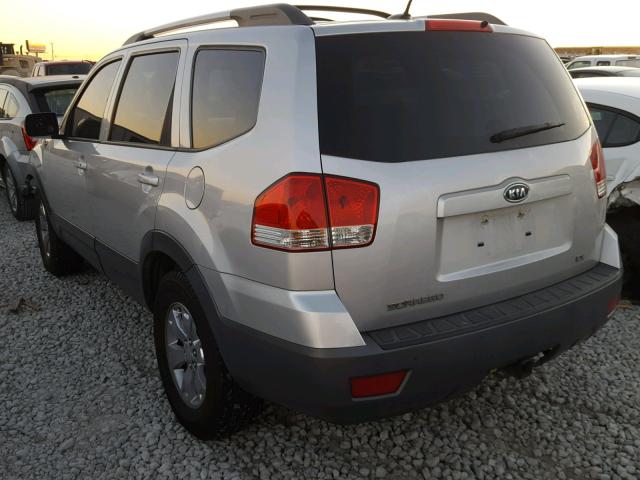 KNDJJ741995026917 - 2009 KIA BORREGO LX GRAY photo 3