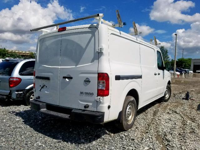 1N6BF0KM4HN805888 - 2017 NISSAN NV 1500 S WHITE photo 4