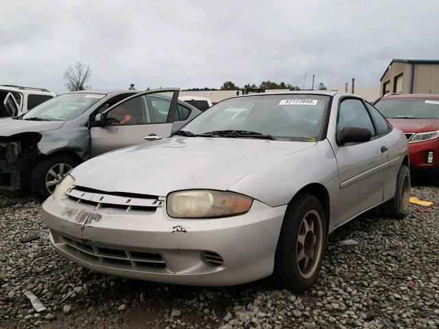 1G1JF12F957149038 - 2005 CHEVROLET CAVALIER L GRAY photo 2