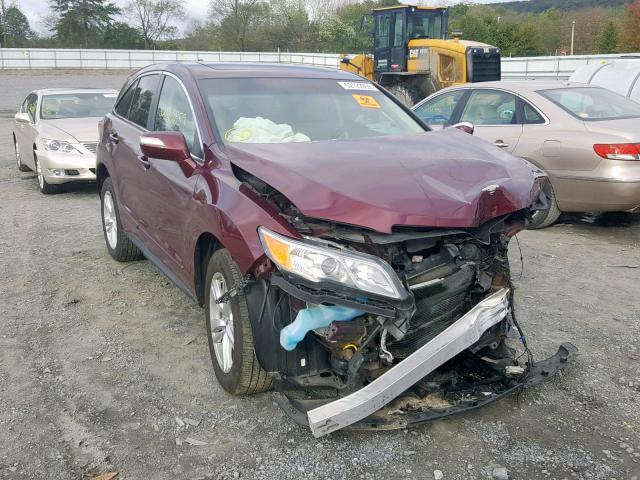 5J8TB4H38DL011475 - 2013 ACURA RDX RED photo 1