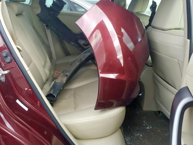 5J8TB4H38DL011475 - 2013 ACURA RDX RED photo 6