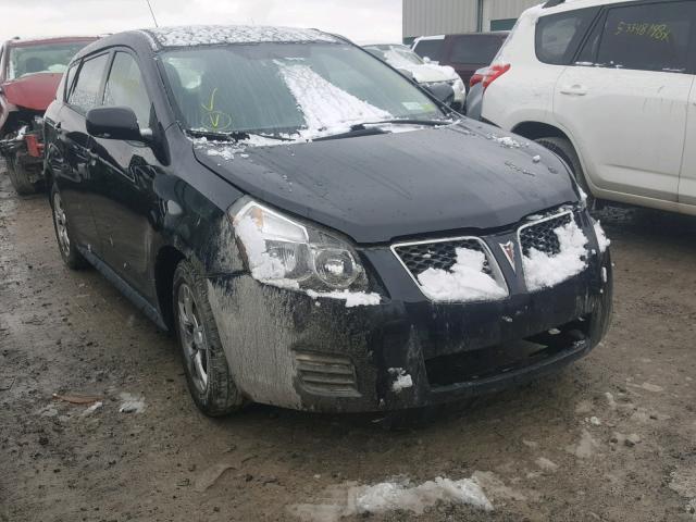 5Y2SP67009Z460961 - 2009 PONTIAC VIBE BLACK photo 1