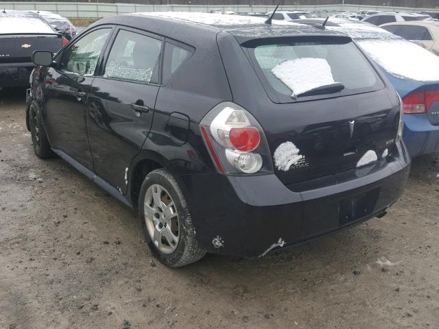 5Y2SP67009Z460961 - 2009 PONTIAC VIBE BLACK photo 3