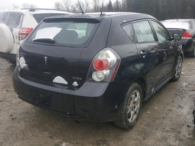 5Y2SP67009Z460961 - 2009 PONTIAC VIBE BLACK photo 4