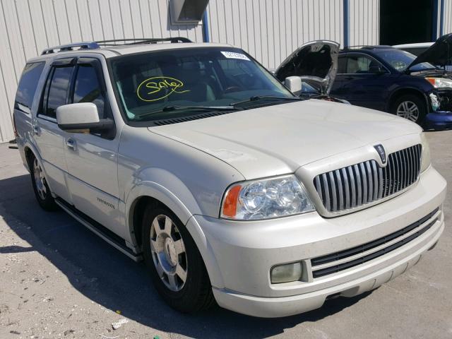 5LMFU27506LJ01485 - 2006 LINCOLN NAVIGATOR Ақ фото 1