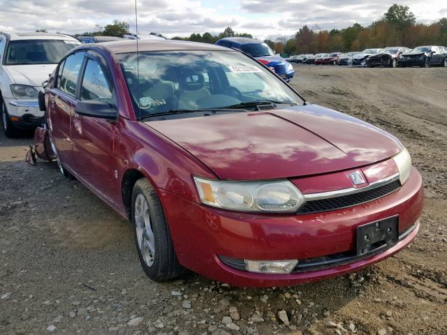 1G8AL52F54Z106935 - 2004 SATURN ION LEVEL RED photo 1