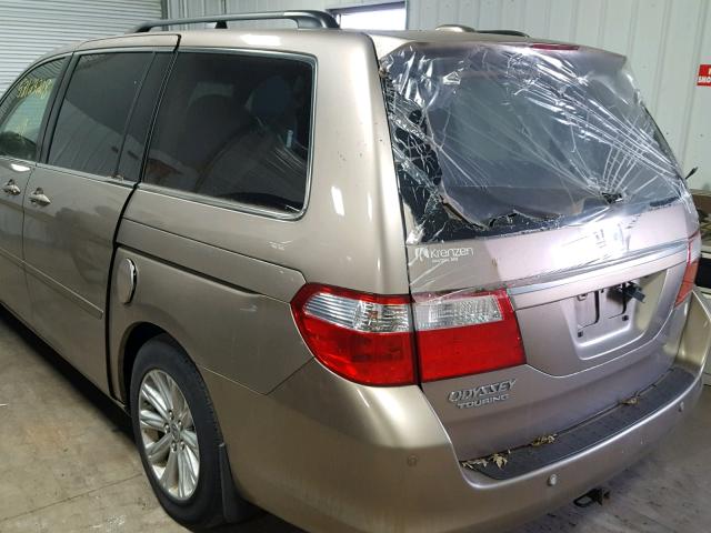 5FNRL388X7B113380 - 2007 HONDA ODYSSEY TO TAN photo 9