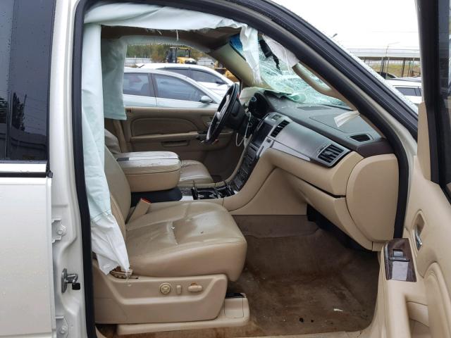 1GYUKBEF6AR121711 - 2010 CADILLAC ESCALADE L CREAM photo 5