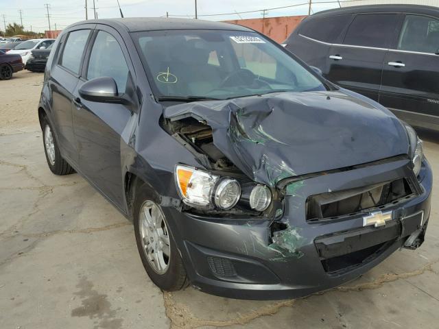 1G1JB6SH6C4204909 - 2012 CHEVROLET SONIC LS GRAY photo 1