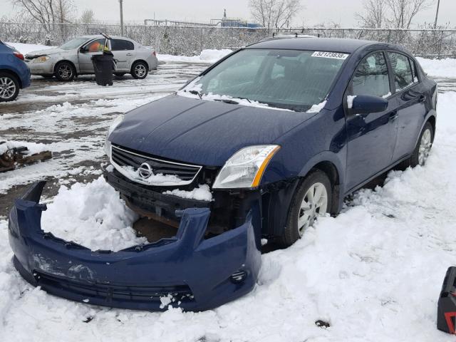 3N1AB6AP2CL679762 - 2012 NISSAN SENTRA 2.0 BLUE photo 2